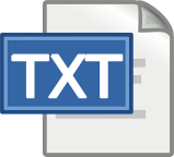 KJV英文TXT文件